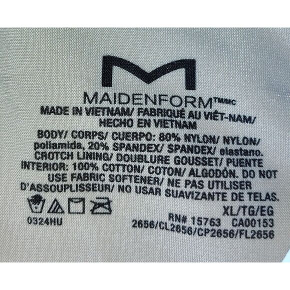 NWT Maidenform Firm Control Shapewear Open Bust Body Shaper Size XL Curvy 2656 - Picture 4 of 9